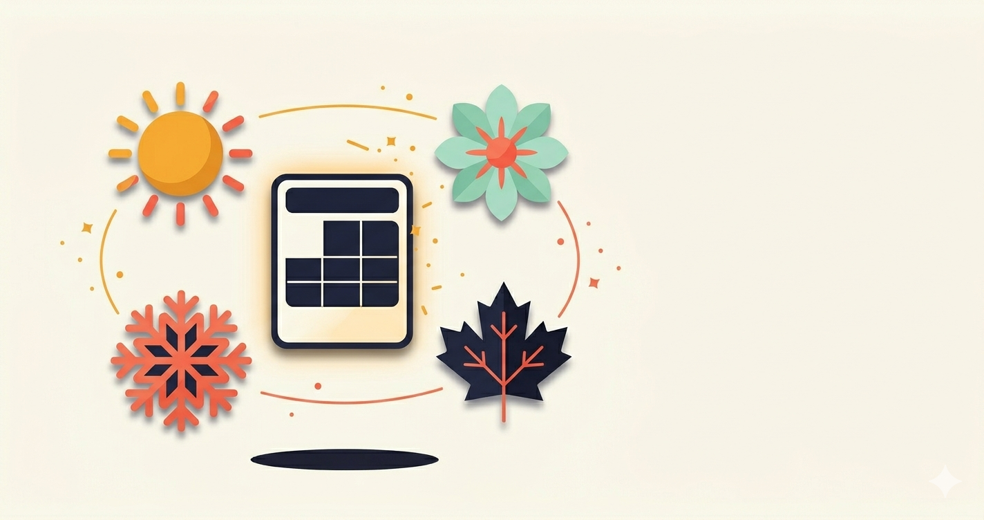 Publish Shopify Seasonal Products on the Right Day, Every Year